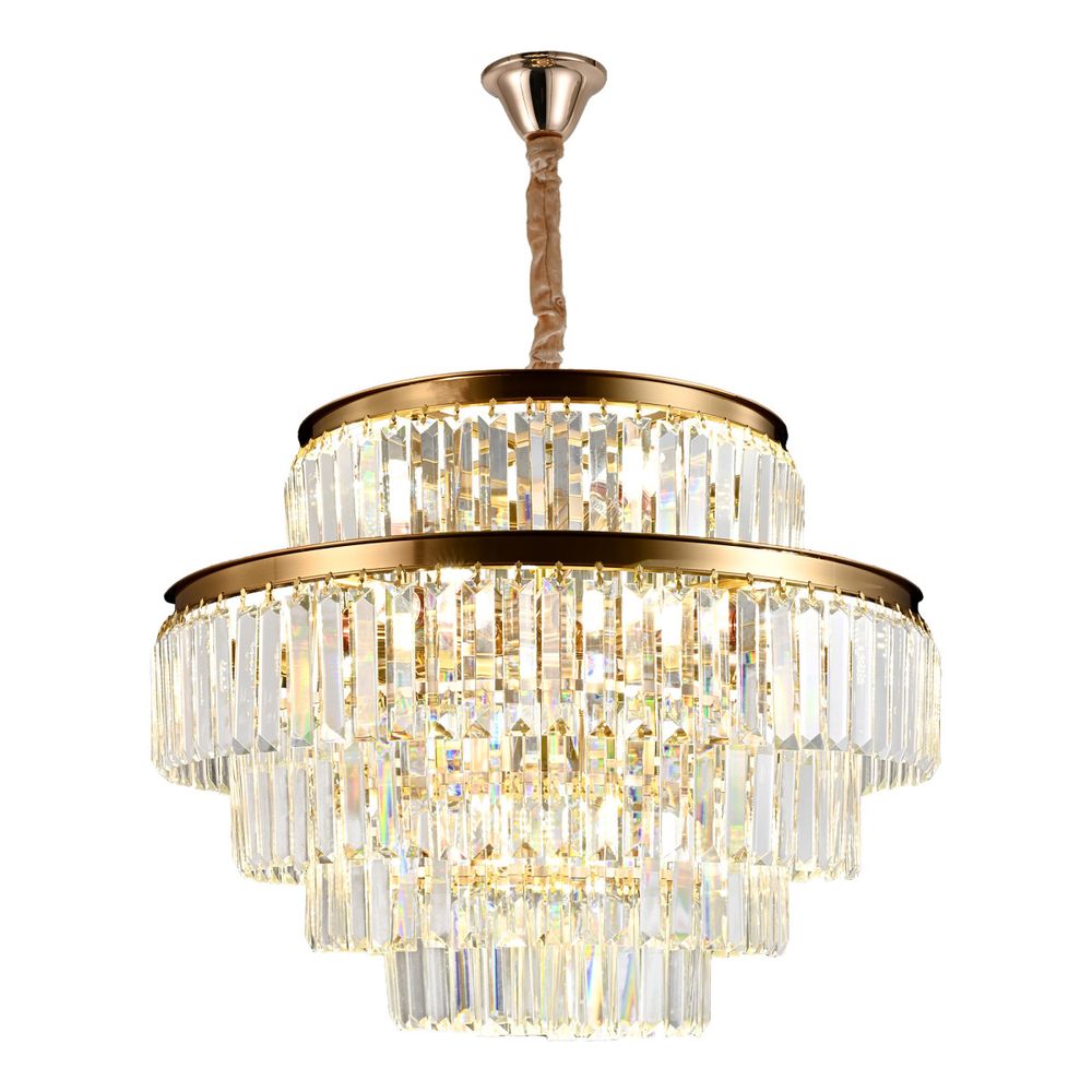 Citilux Ricky CL314263 Люстра подвесная хрустальная