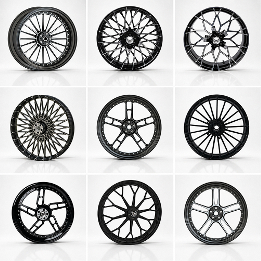 Кованые диски для Harley Davidson Dyna 