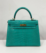 Сумка Hermes из кожи крокодила 25 см, арт. 466225386