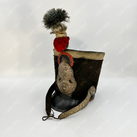 Гренадёрский офицерский кивер образца 1830 г. Франция, 1-я пол. XIX в. Июльская монархия.