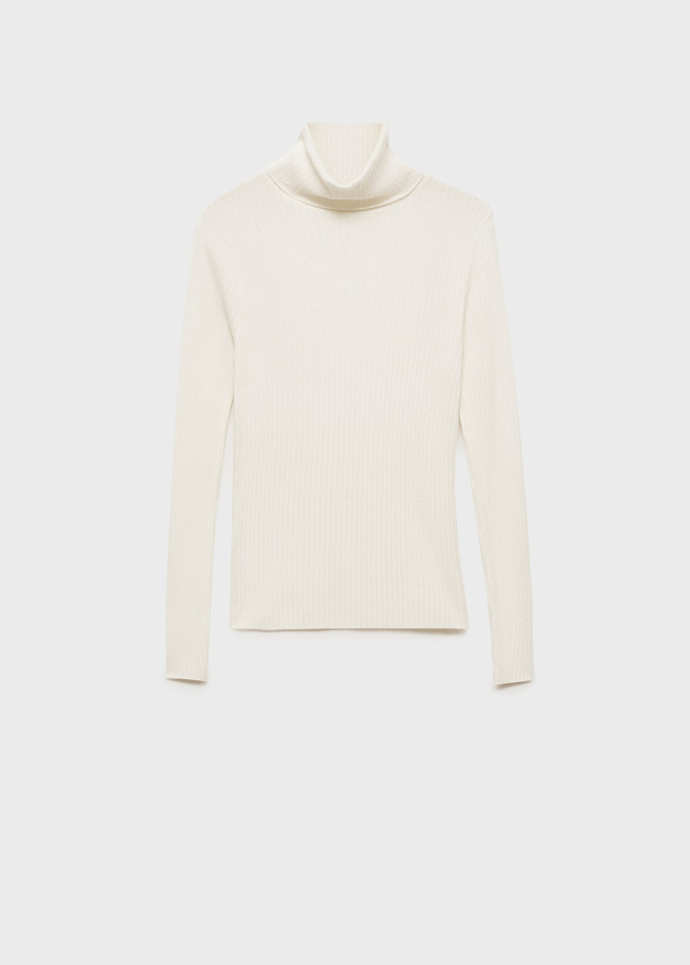 Джемпер из смесовой шерсти с воротником с отворотом