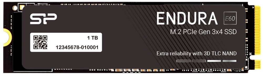 Накопитель SSD M.2 2280 Silicon Power E60 1000 ГБ