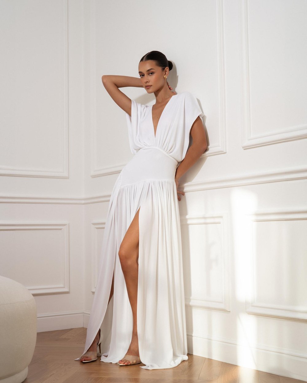 Платье из шифона