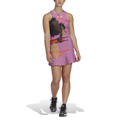 Женская теннисное платье adidas New York Y Dress Women - Lilac, Multicoloured