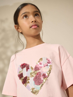 Футболка для девочки Next AK7-098, Розовый