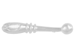 Слаги съедобные Lucky John White Fish 0.8" (2 см), цвет 026, 20 шт