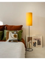 Торшер напольный с абажуром в гостиную современный