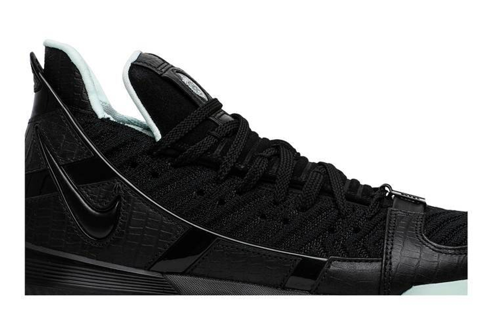 Lebron 16s all black best sale