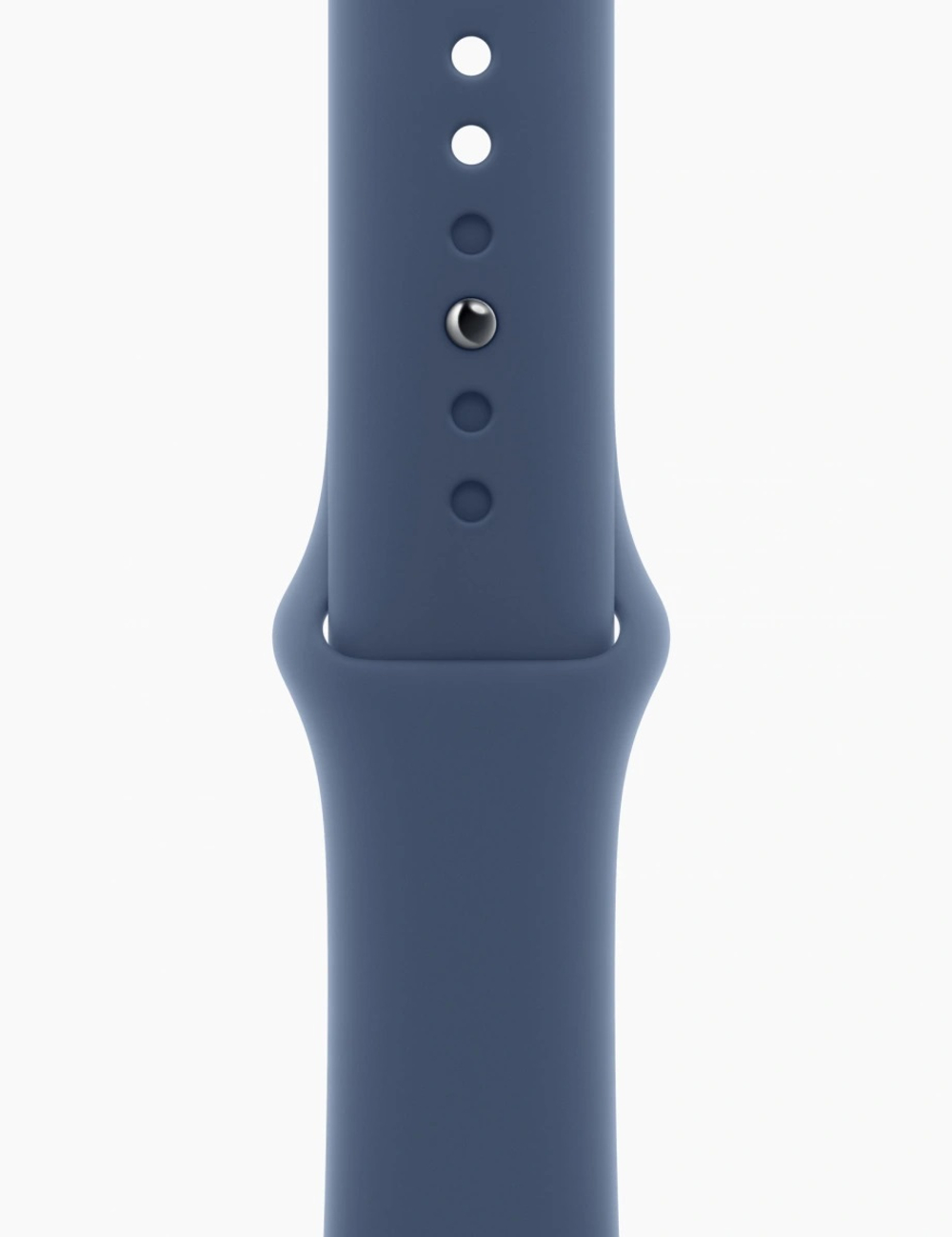 Apple Watch SE 2024, 40 мм, алюминий цвета "серебро", Denim Sport Band, S/M (MXEC3)