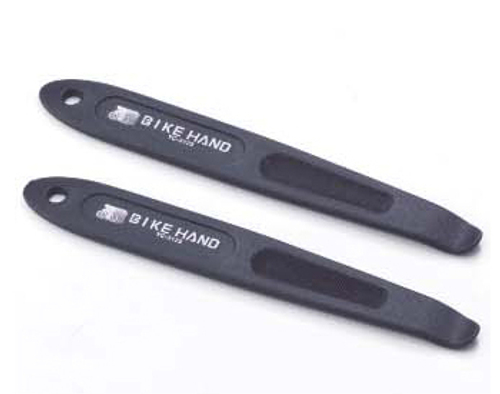 Монтажки BIKEHAND YC-3123 пластиковые 20 см удлинённые 2 шт чёрные