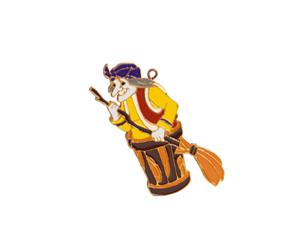 Новогодняя игрушка "Баба Яга"