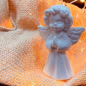 Сувенир Молящийся ангел 3х7х4.5см / статуэтка декоративная фигурка на день Ангела