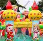 Коммерческий батут "Три поросенка"