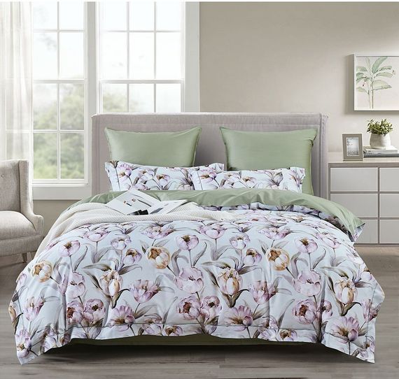 Постельное белье Египетский хлопок Asabella 2364 Premium