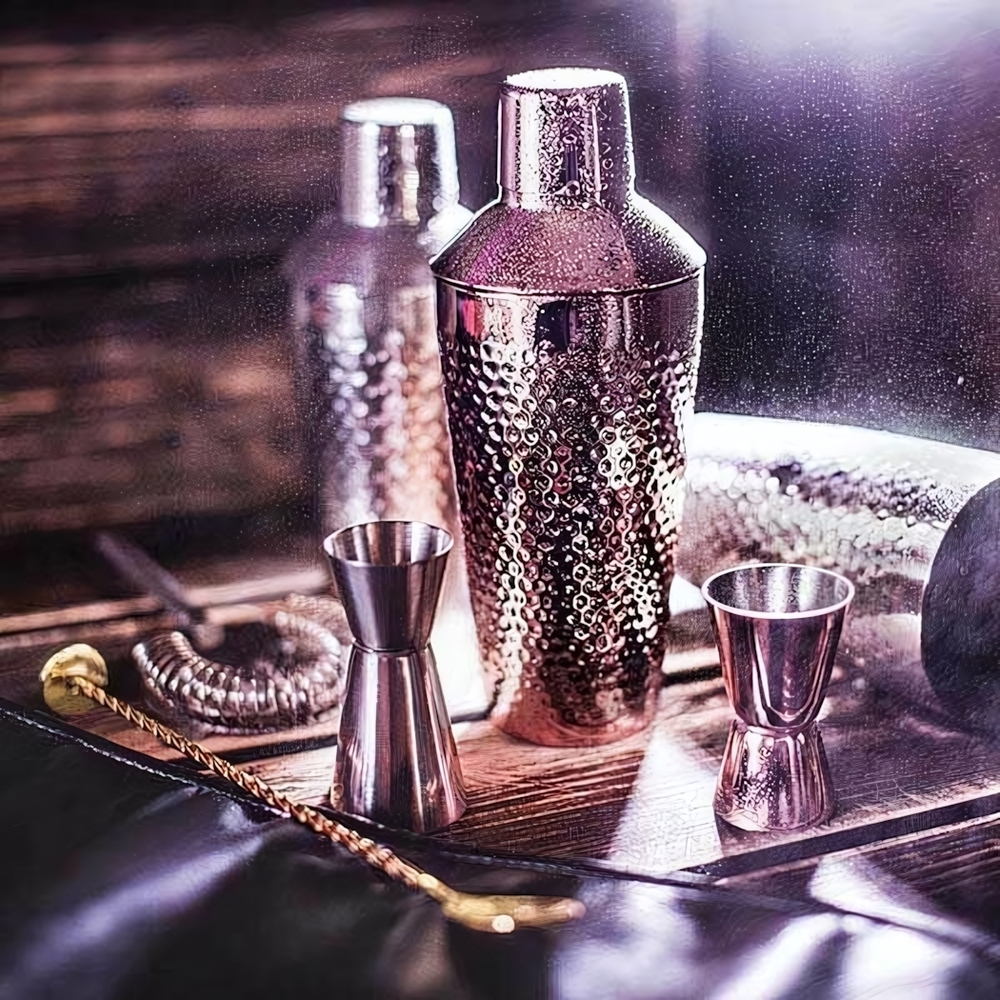 Ложка барная «Пробар» с мадлером;сталь нерж.;,L=25,B=3см;золотой (Цвет: золотистый)