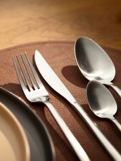 Набор из 4-х двухсторонних сервировочных салфеток Pool, 30х45 см, синий/коричневый