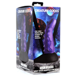 Фантазийный фаллоимитатор Orion Invader Veiny Space Alien Silicone Dildo - 18,4 см. (Цвет: фиолетовый)