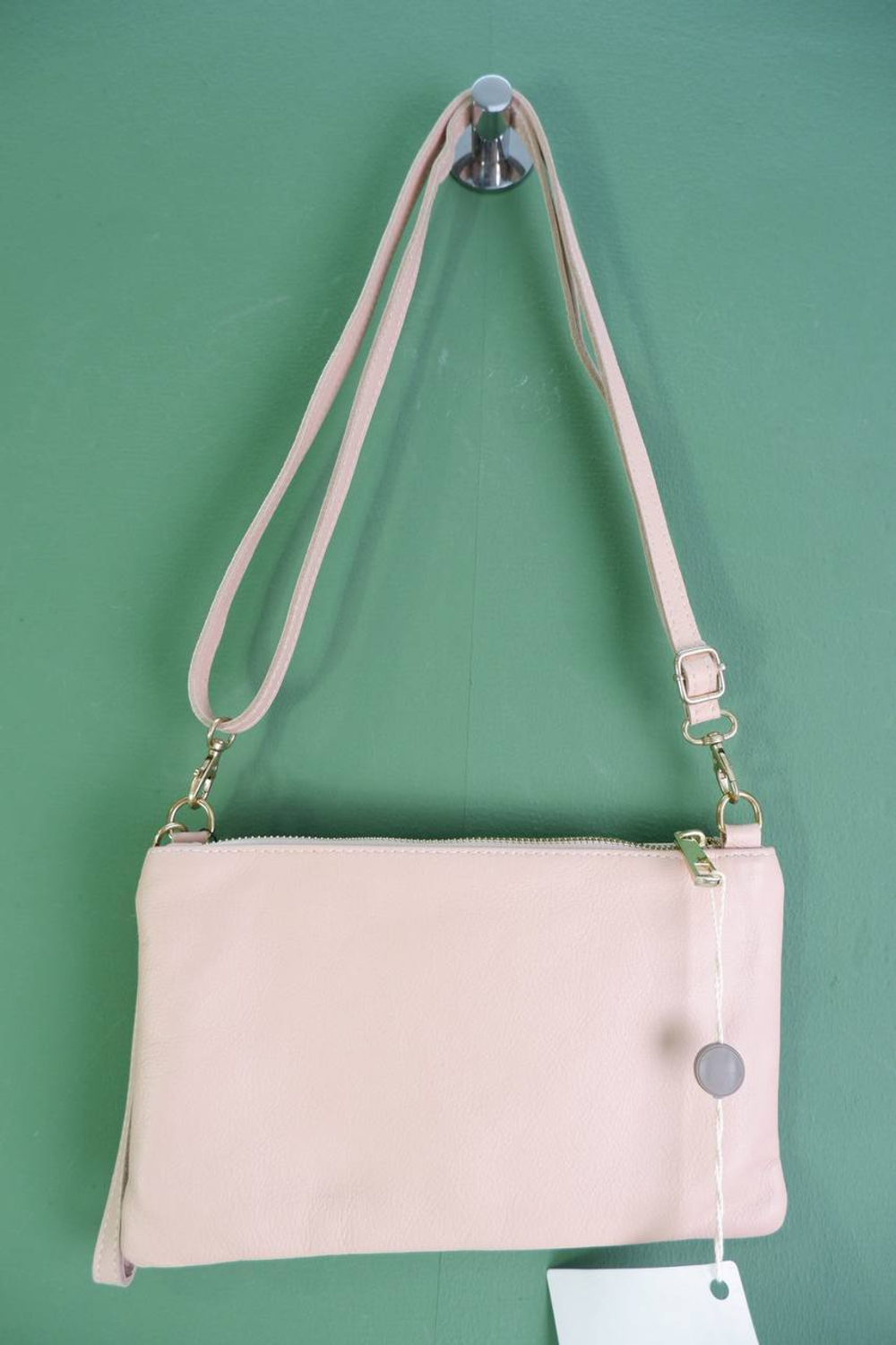 Сумочка пудрового цвета, новая