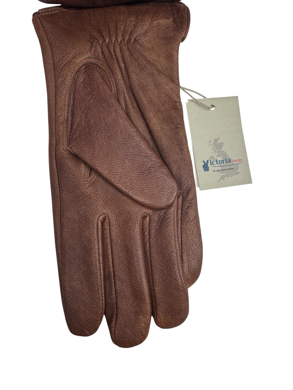 Перчатки. Мужские. Материал верха: Кожа оленя. Подклад: Трикотаж-шерсть. 5 шт в упаковке.