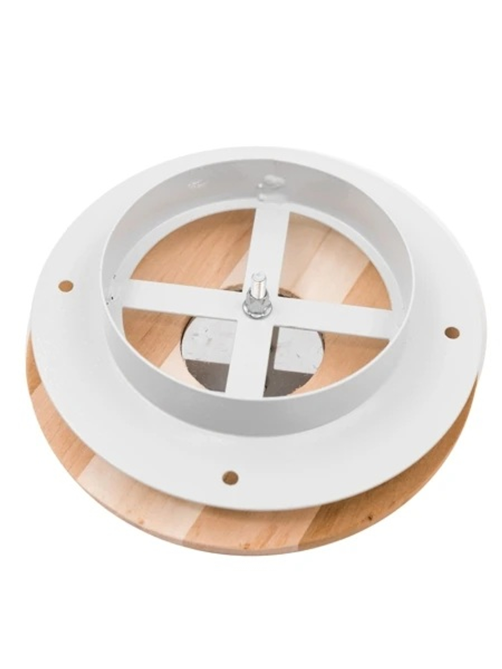 Вентиляционный клапан D-100 Light Wood липа, диаметр 100мм