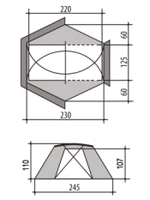 ПАЛАТКА BASK SHARK FIN FLAP 2
