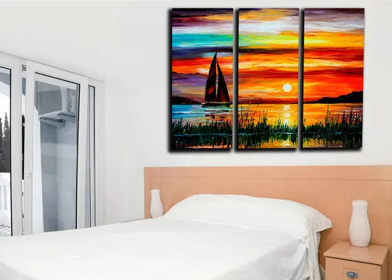 Модульная картина "Кипарис"