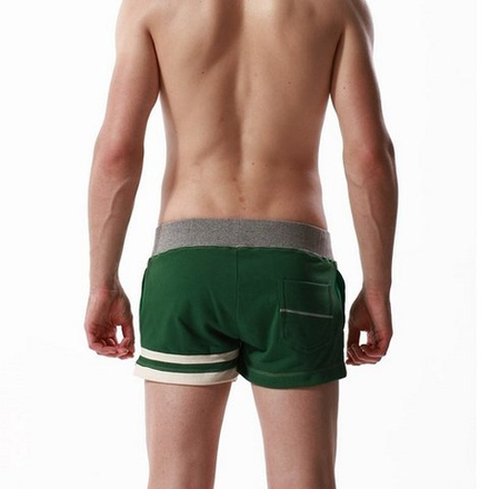 Шорты спортивные зеленые  SEOBEAN  SHORTS GREEN 9