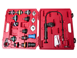 Набор инструментов для тестирования герметичности системы охлаждения 19 предметов в кейсе JTC