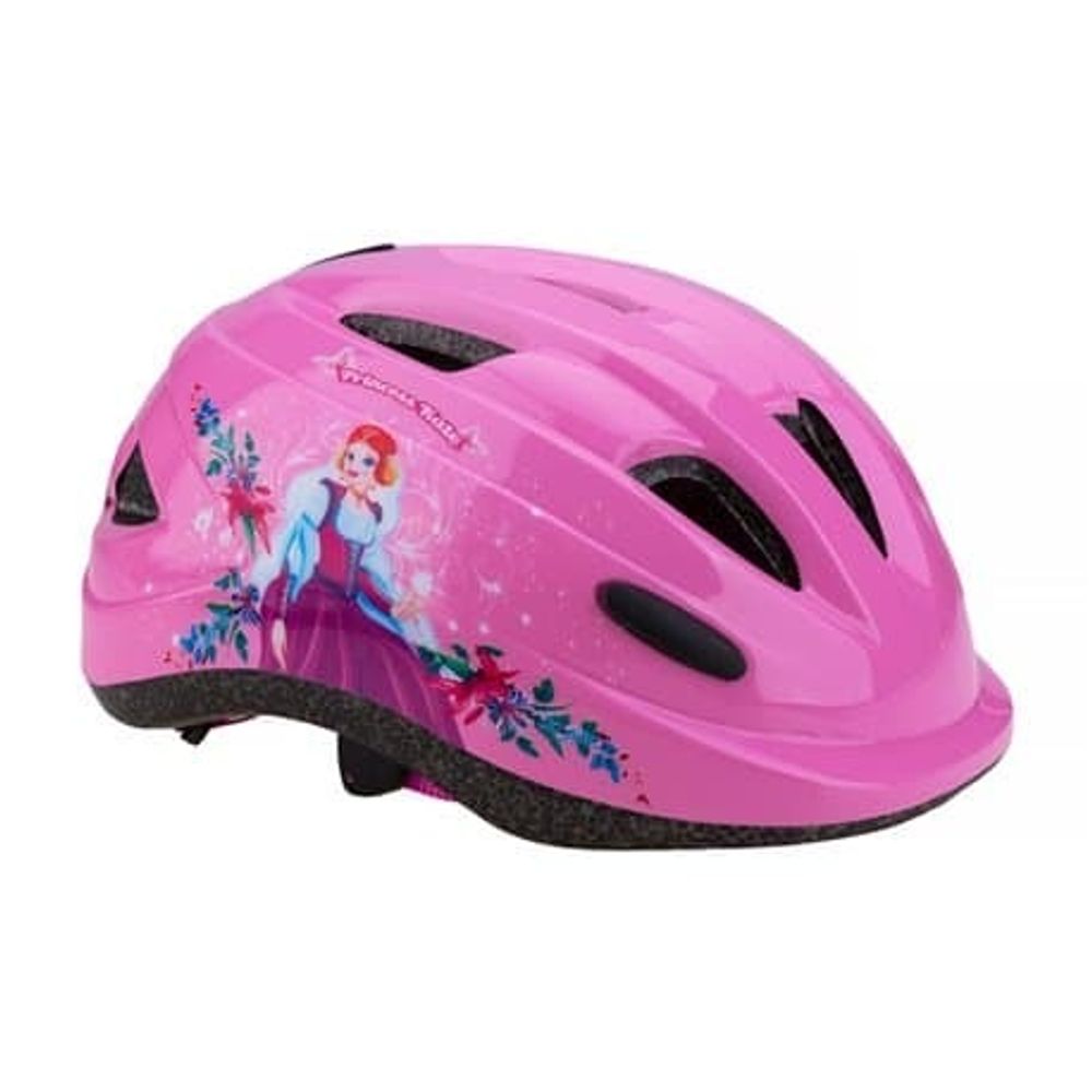 Шлем детский с регулировкой, размер S(48-52см), розовый, рисунок -&quot;принц. Катя&quot;, инд.уп. Vinca Sport