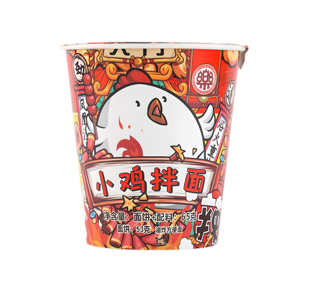 Лапша быстрого приготовления пшеничная Le Ramen Meow, острая со вкусом курицы