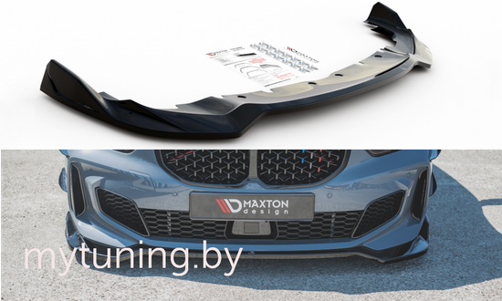 Сплиттер бампера переднего для BMW 1 серии F40 M-Pack / M135i (19-...)
