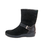 626459 полусапожки женские черные