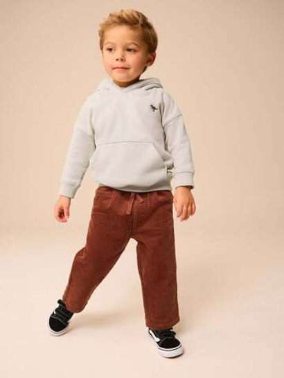 Брюки вельветовые для мальчика Next 587-024, Кирпичный