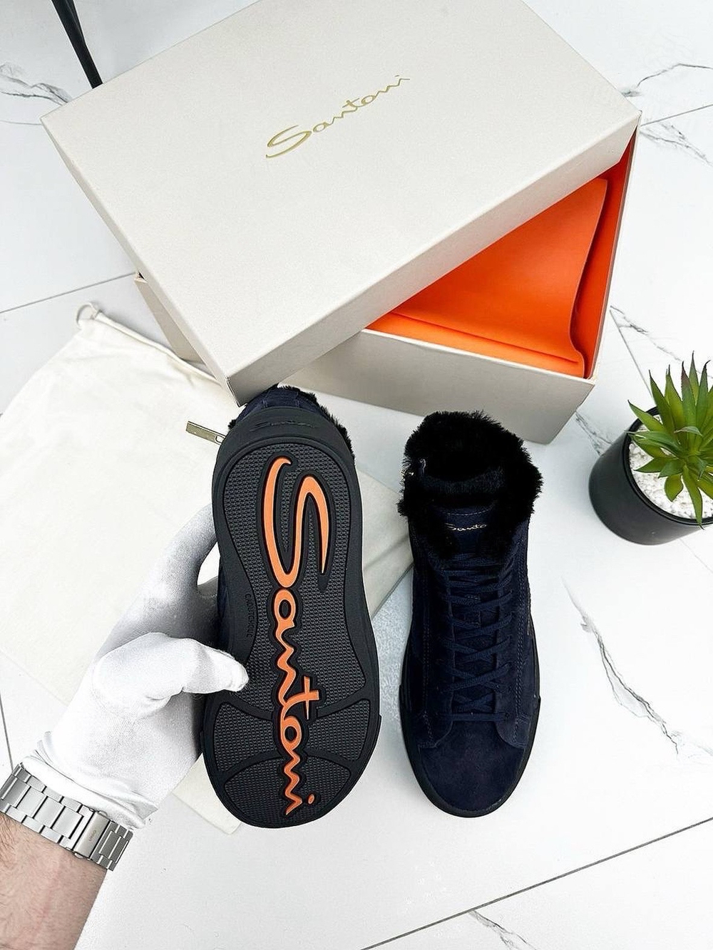 Кеды Santoni