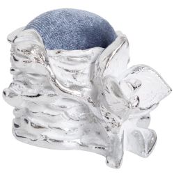 Игольница Орхидея Ликаста Белая Сильвер