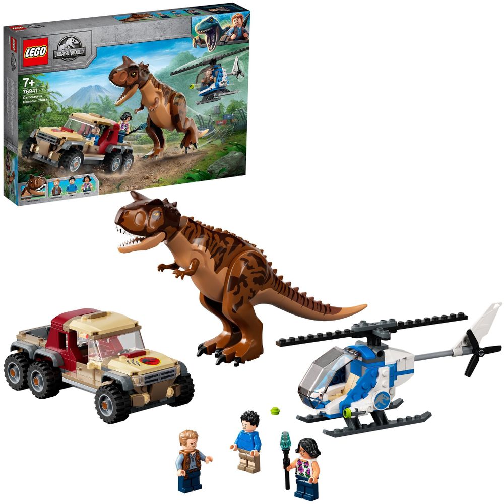 Конструктор LEGO Jurassic World 76941 Погоня за карнотавром