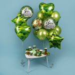 Шар (32''/81 см) Звезда, Камуфляж, 1 шт.