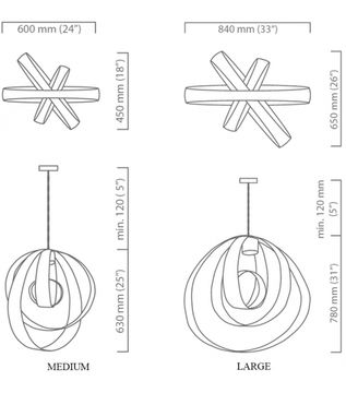 дизайнерский светильник Lunar CTO Lighting Pendant Lamp