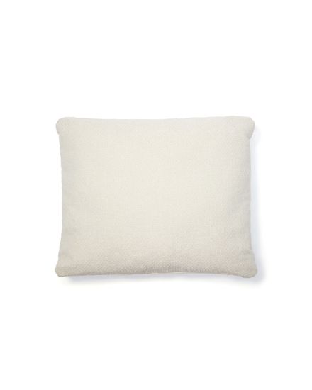 Подушка декоративная Martina из шенилла цвета экрю, 60 x 52 см