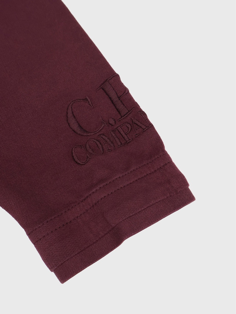 Худи C.P. Company Light Fleece 989 Burgundy