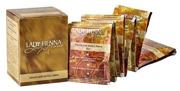 Маска для волос Lady Henna Порошок Амлы 10 гр.