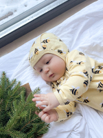 Утеплённый чепчик Mjölk Пчёлки