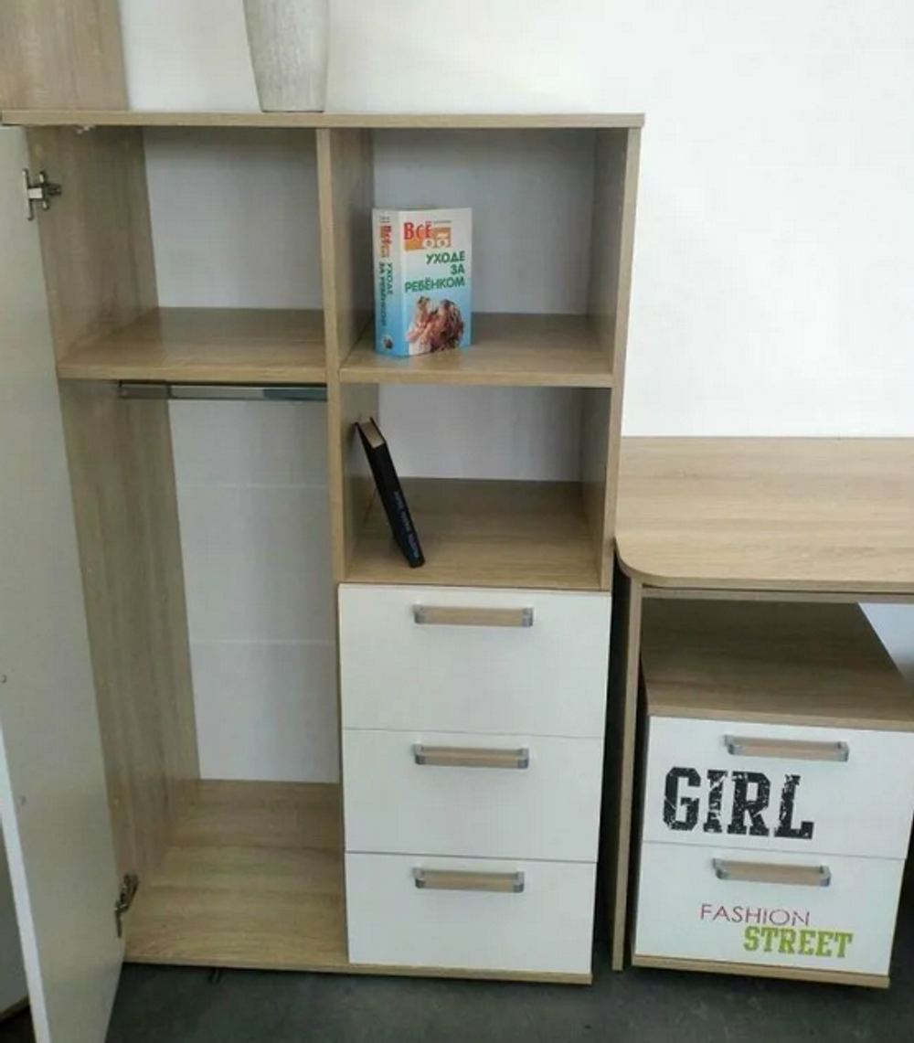 Тумба Сенди ТБ-07 сонома/девочка