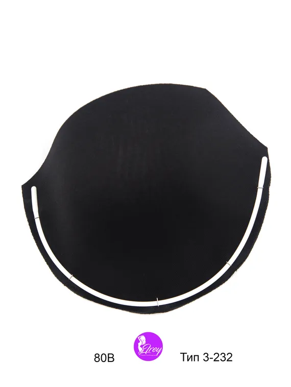 Чашки спейсер балконет СМ-24, 80В-85А-75С-70D, черный 170