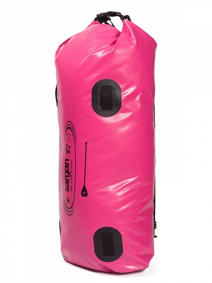 Гермо-Мешок-Рюкзак Sargan Саппер-50 2 лямки, крепления к сапборду 50 л малиновый