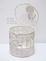 Клетка декоративная интерьерная 26*15 см