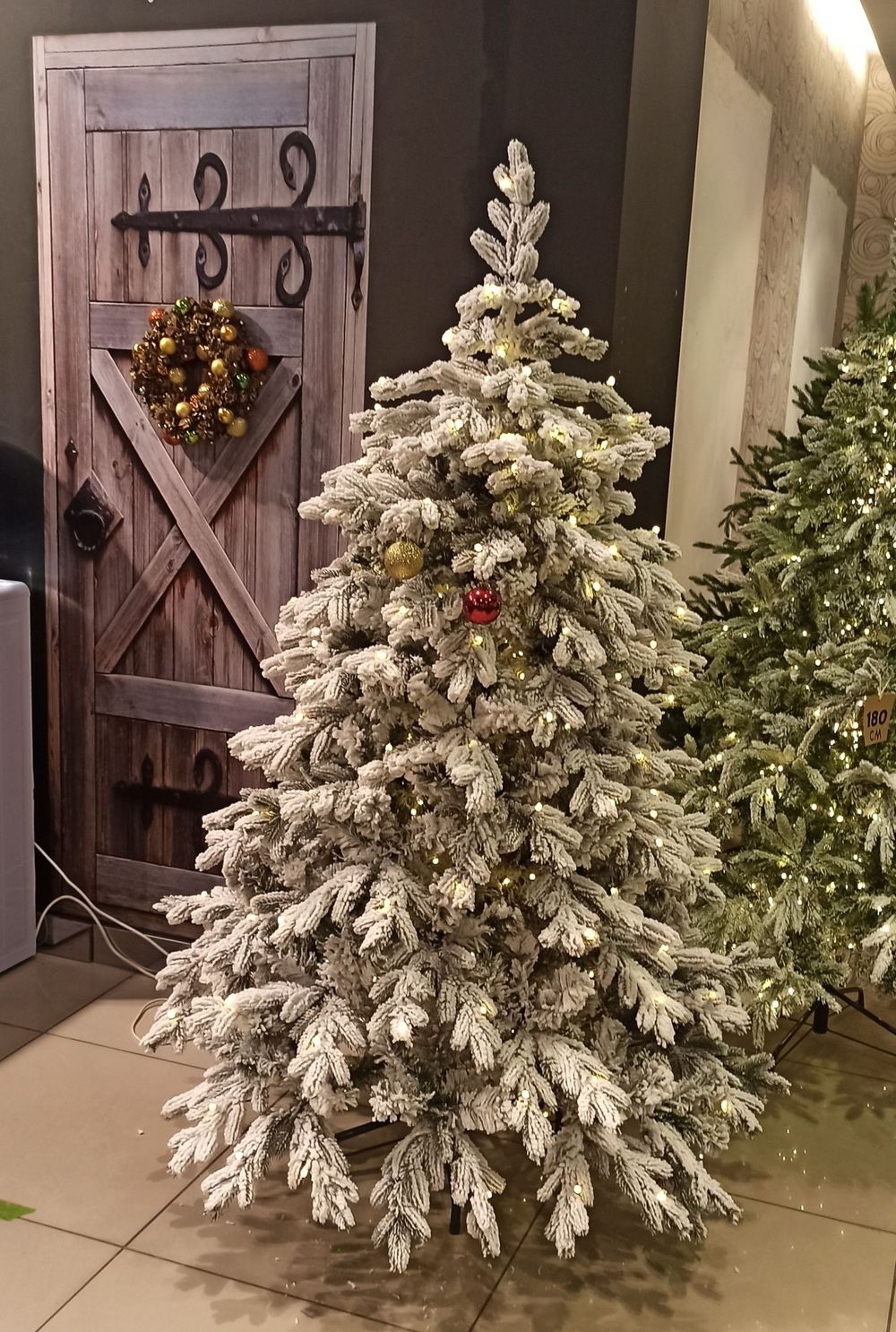 Заснеженная елка «Аляска» (Литая+пвх) 3 м