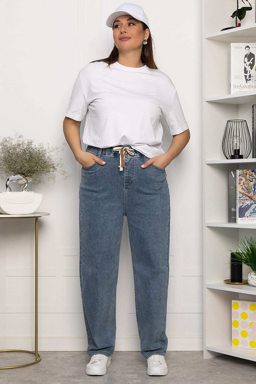 Джинсы Бэззи (светло-синие) Б14218-4М LT Collection