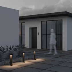 Светильник столбик ландшафтный 9вт 100x100x500мм