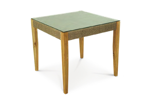 MOKKA BALI Стол квадратный деревянный